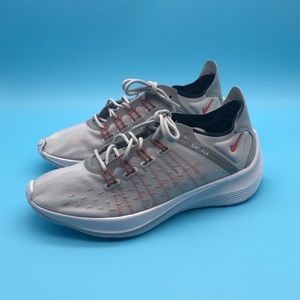 Nike EXP-X14 Women's 7 Metallic Silver Crimson